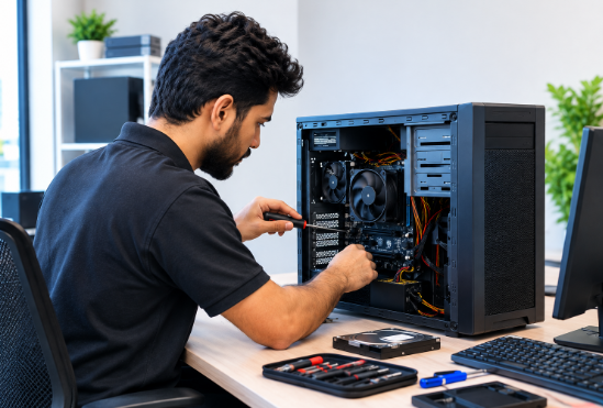 Desktop repair near me in Dubai by Al Barsha Electronics